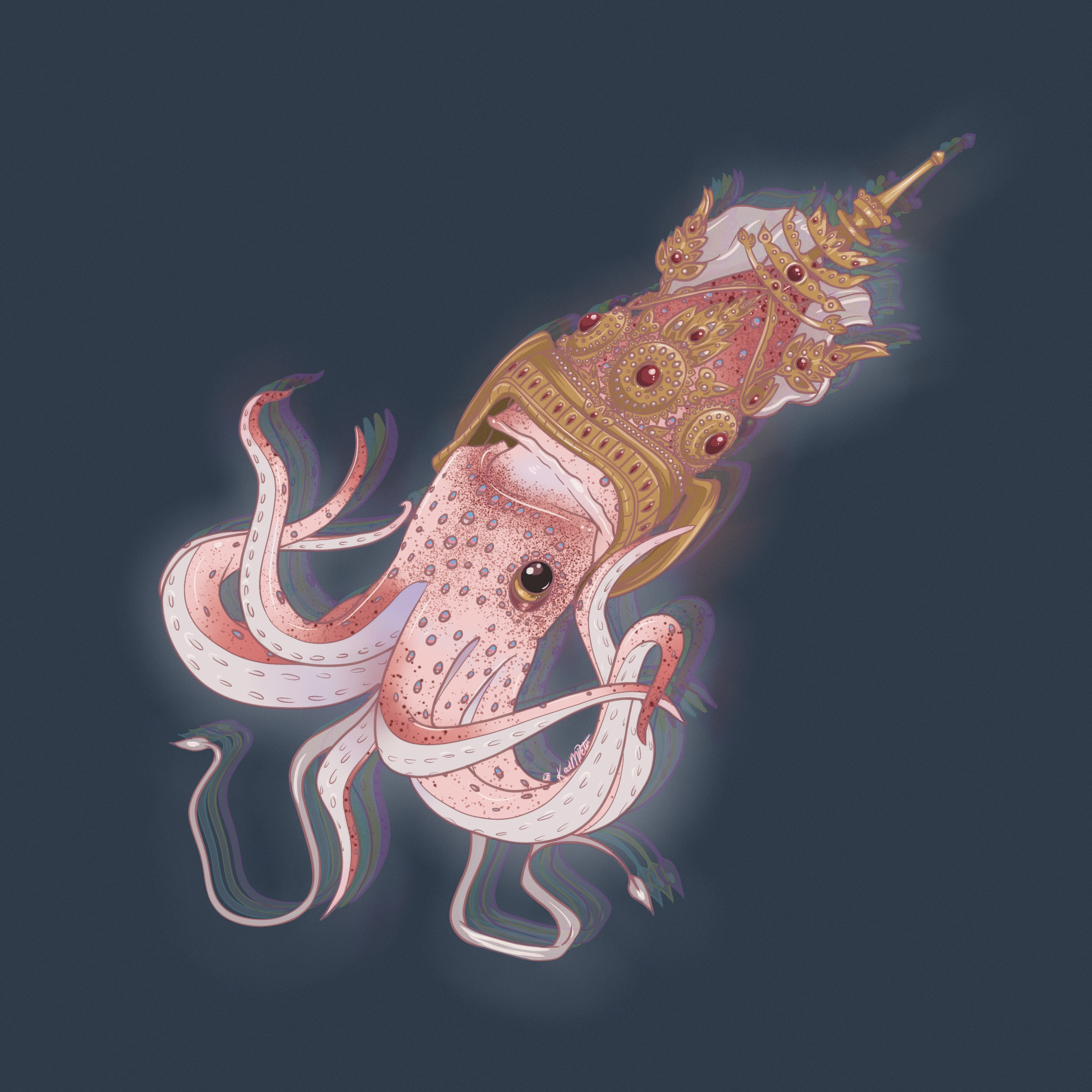 thai strawberry squid